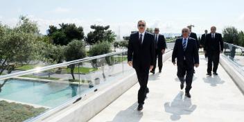 Ilham Aliyev attended the opening of the “Small Venice” at the National Seaside Park