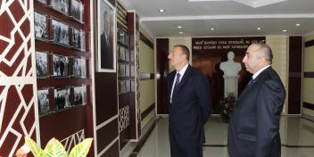 Ilham Aliyev attended the opening of a Youth Center in Tartar