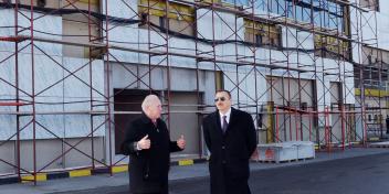 Ilham Aliyev reviewed progress of construction of a new air terminal at the Heydar Aliyev International Airport