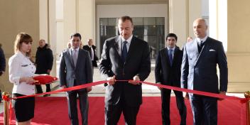 Visit of Ilham Aliyev to northern region