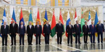 Visit of Ilham Aliyev to Minsk