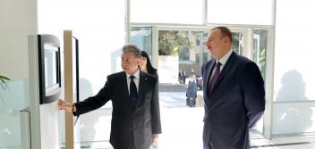 Ilham Aliyev attends opening ceremony of new building of Central Library of Azerbaijan National Academy of Sciences