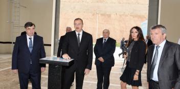 Ilham Aliyev attended the opening of the Takhtakorpu water reservoir, the Takhtakorpu hydro power plant and the Takhtakorpu-Jeyranbatan water canal built in Shabran District