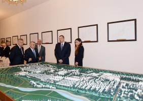 Ilham Aliyev attended the opening of a new office building of the Guba District Executive Authority