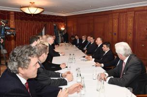 Ilham Aliyev met members of the German-Azerbaijani Forum and Bundestag