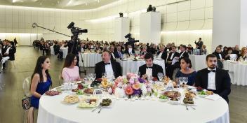 Ilham Aliyev attended a solemn ceremony to mark the 92nd birthday anniversary of national leader Heydar Aliyev and 11th anniversary of the establishment of the Heydar Aliyev Foundation