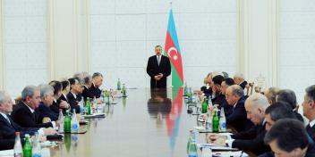 Closing speech by Ilham Aliyev at the meeting of the Cabinet of Ministers on the results of socioeconomic development in 2012 and objectives for 2013