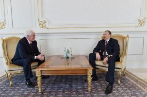 Ilham Aliyev received the credentials of the newly-appointed Ambassador of Montenegro