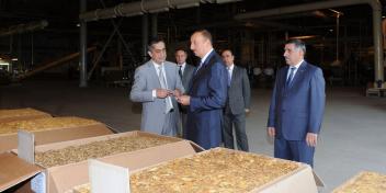 Visit of Ilham Aliyev to Zagatala and Balakan