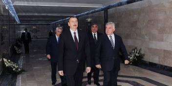 Ilham Aliyev attended the opening of pedestrian subways in the Buzovna settlement of Khazar District