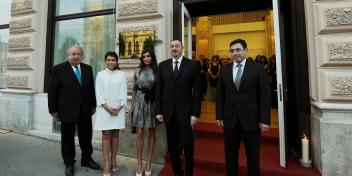 Ilham Aliyev attended the opening of the Azerbaijani Cultural Center in Vienna