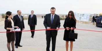 Ilham Aliyev attended the opening of a museum built at the Gobustan state history and art reserve