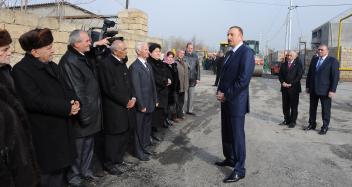 Speech by Ilham Aliyev at a meeting with residents of Zabrat district of Sabunchu region