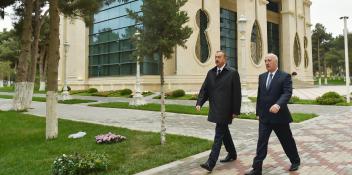 Ilham Aliyev attended the opening of a music school in Khirdalan