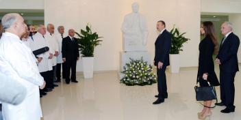 Speech by Ilham Aliyev at the meeting with staff of the Azerbaijan State Doctors Improvement Institute named after Aziz Aliyev