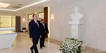 Ilham Aliyev attended the opening of the Heydar Aliyev Center in Khizi