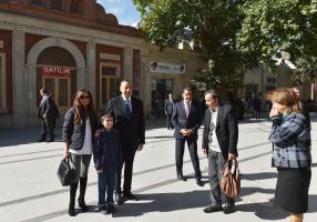 Ilham Aliyev visited Javad Khan Street in Ganja