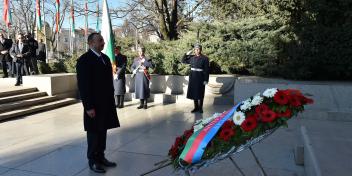 Ilham Aliyev visited the tomb of the Unknown Soldier in Sofia