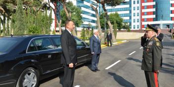 Ilham Aliyev attended the opening of the second medical section of the Main Clinical Hospital of the Armed Forces