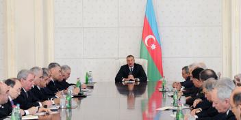 Closing speech by Ilham Aliyev at the meeting of the Cabinet of Ministers on the results of socioeconomic development in 2011