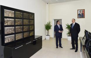 Ilham Aliyev reviewed Goranboy electric power distribution station