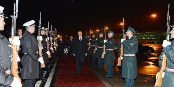 Ilham Aliyev’s visit to Montenegro ended