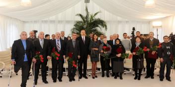 Visit of Ilham Aliyev to Sumgayit