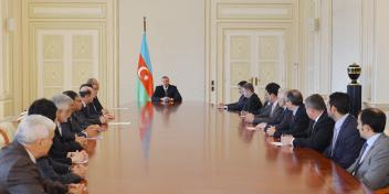 Ilham Aliyev received ambassadors and heads of diplomatic missions of Muslim countries to Azerbaijan over the holy month of Ramadan