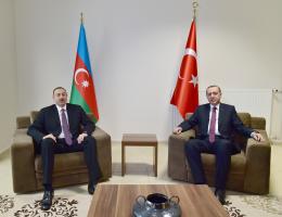 Ilham Aliyev met with President of Turkey Recep Tayyip Erdogan