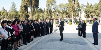 Speech by Ilham Aliyev at a meeting with the public of Masalli District