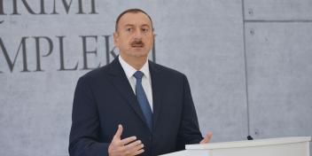 Speech by Ilham Aliyev at the opening of the Guba genocide memorial established with the support of the Heydar Aliyev Foundation