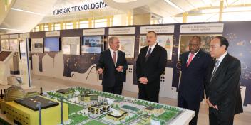 Ilham Aliyev visited “BakuTel-2014” 20th Azerbaijan International Telecommunications and Information Technologies Exhibition