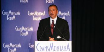 Speech by Ilham Aliyev at the official opening of Crans Montana Forum