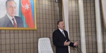 Speech by Ilham Aliyev at the ceremony dedicated to the 95th anniversary of the Azerbaijani police