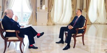 Ilham Aliyev was interviewed by a correspondent of Al Jazeera TV channel