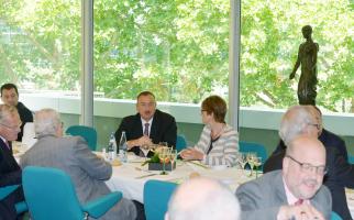 Ilham Aliyev attended dinner hosted on behalf of the PACE President in Strasbourg