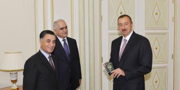 Ilham Aliyev was awarded the first biometric passport of a citizen of the Republic of Azerbaijan