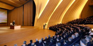 Ilham Aliyev attended a conference dedicated to the implementation of state programs on the socioeconomic development of regions of the Republic of Azerbaijan