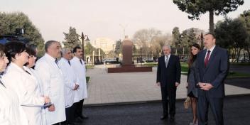 Ilham Aliyev attended the opening of Children’s Clinical Hospital No.2 named after A. Garayev