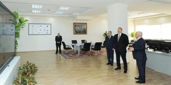 Ilham Aliyev attended the opening of electric power substation No 204 commissioned in the Nizami district of Baku