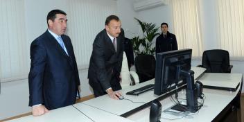 Ilham Aliyev took part in the opening of 500-kVt “Samukh” auxiliary station in Samukh region