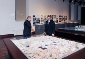 Ilham Aliyev attended the groundbreaking ceremony of the Baku White City project