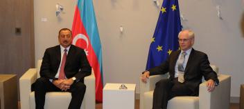 Ilham Aliyev met with European Union President Herman Van Rompuy