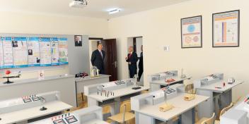 Ilham Aliyev reviewed secondary school No. 115 in Binagadi District after major repair and reconstruction