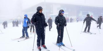 Presidents of Azerbaijan, Russia and Armenia visited the Ski Center in Sochi