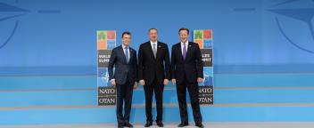 Ilham Aliyev attended NATO summit in Wales