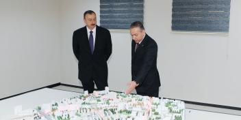 Ilham Aliyev attended the opening of a new office building of the Nasimi district Executive Authority