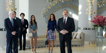 Speech by Ilham Aliyev at the opening of the Jumeirah Bilgah Beach Hotel in Baku