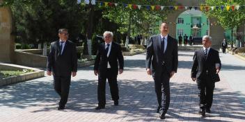 Ilham Aliyev reviewed the Heydar Aliyev recreation park in Agjabadi