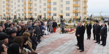 Speech by Ilham Aliyev at the opening of a new settlement for IDPs in Goranboy